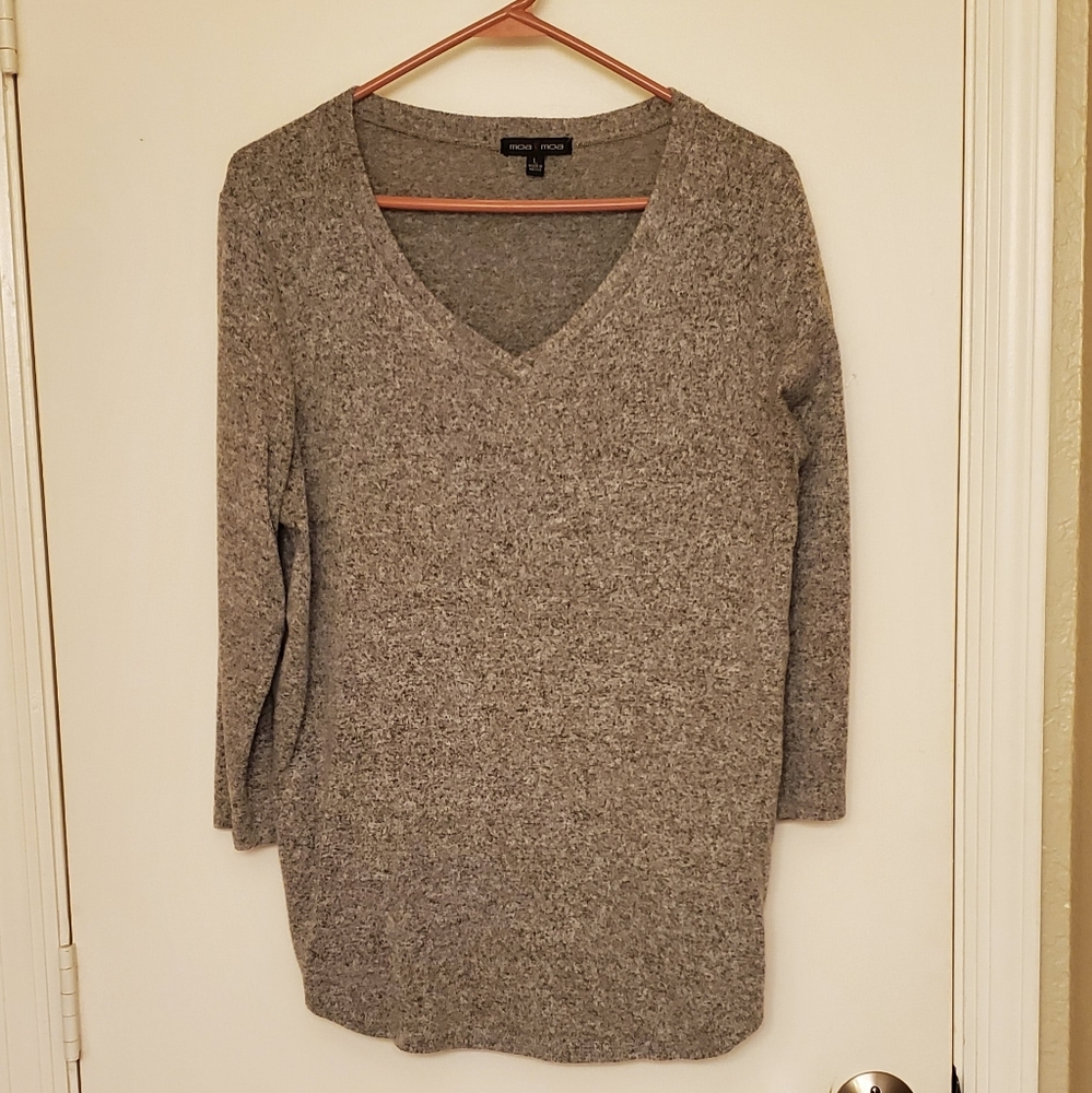 Light gray top